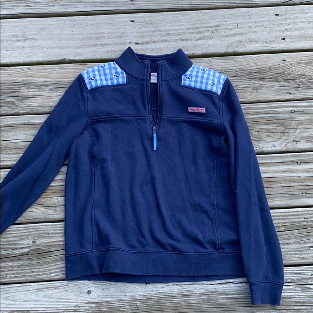 Vineyard vines half zip up